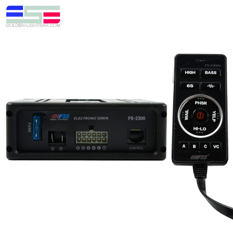 Emergency security 12v amplifier 100w siren speaker for public address system