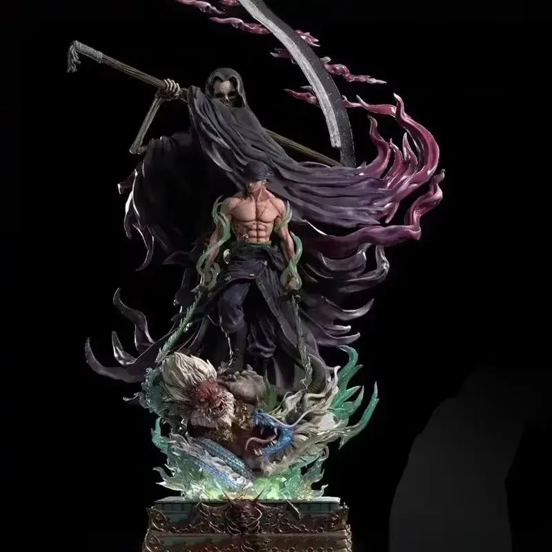 30 سنتيمتر في المخزون قطعة واحدة أنيمي الشكل-القائمة رورونوا زورو عمل تمثال نموذج جمع غرفة ديكور دمى لعبة هدية للأولاد