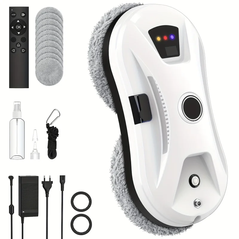Fully Automatic High-Altitude Cleaning Machine Window Cleaning Machine Long-Lasting Endurance Large Suction Anti-Fall Robot view 2