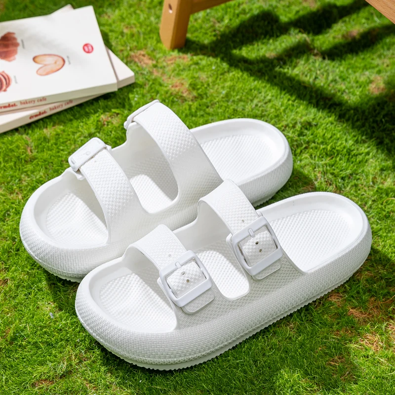 Pure Color Adjustable Buckle S - Mule Slip On recension och pris