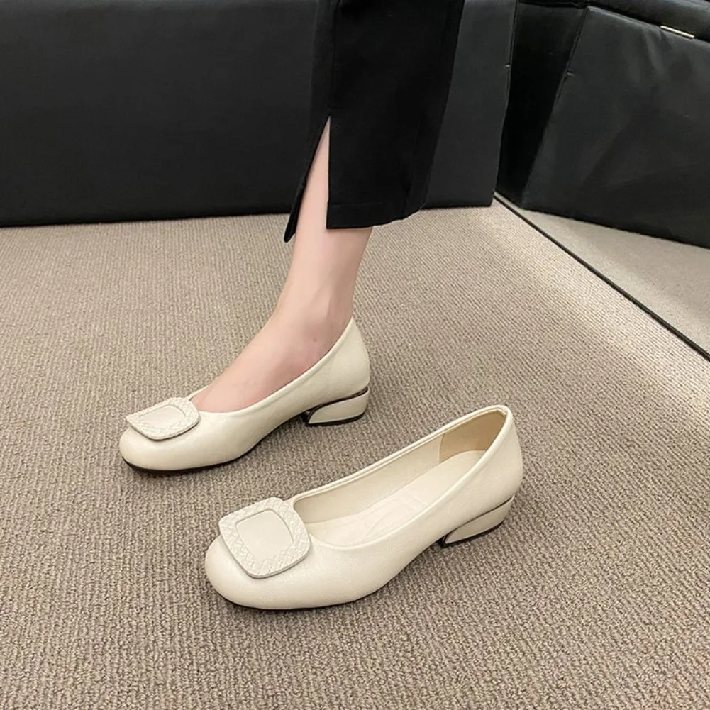 Weiche Lederschuhe mit weicher Sohle aus Kuhsehnen, Frühling/Herbst, Damenlederschuhe, festliche Damenschuhe für Sommer, Hochzeit, Bankett, Muttertag – Detail 13