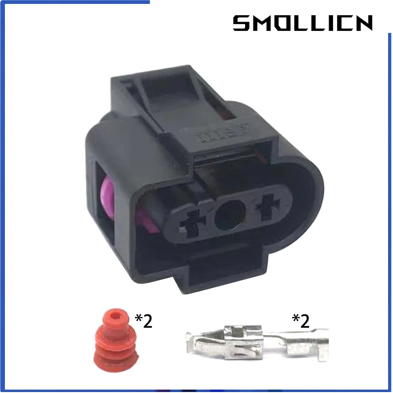 1 Set 2 Pin Washer Fluid Sensor Plug Coolant Tank Reservoir Sensor Waterproof Connector For Jetta Golf