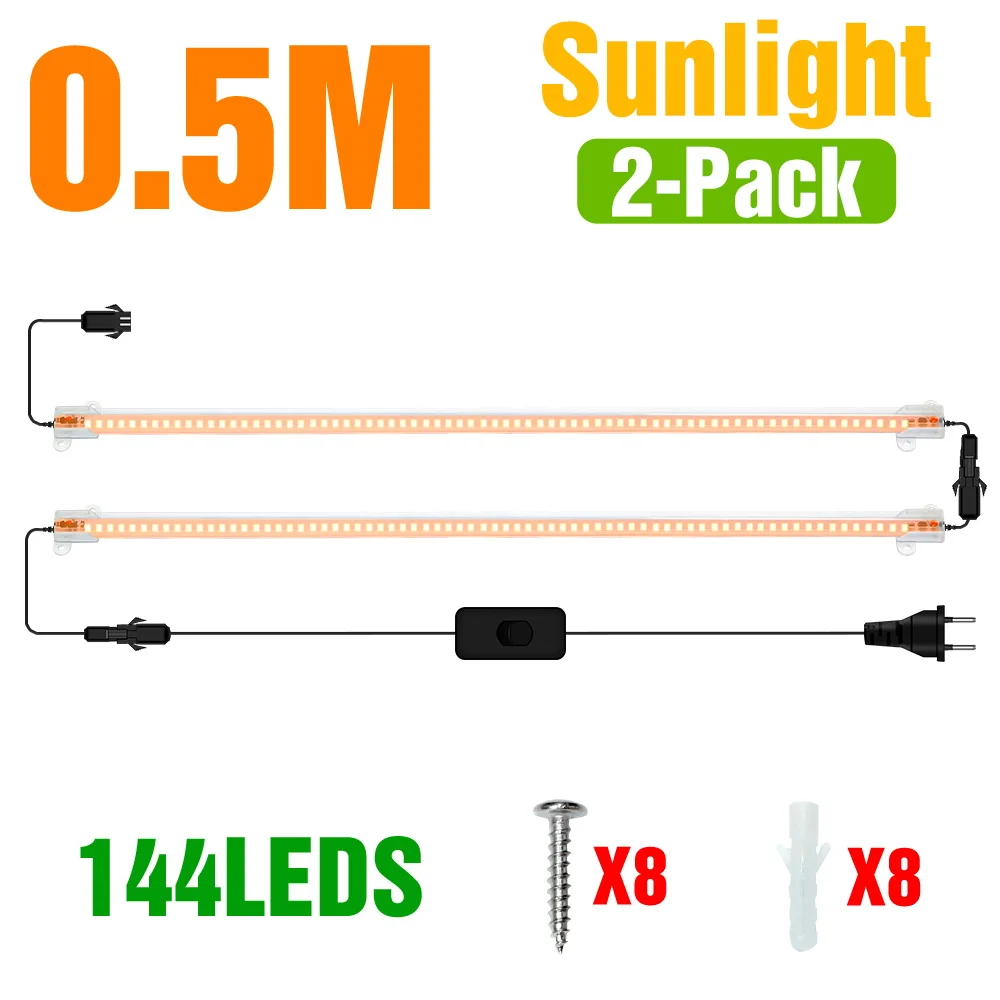 LED Plant Kweeklampen Volledige Spectrum Indoor Hydrocultuur Teelt Lamp Voor Succulente Bloem Groente Zaailingen Groei Doos 220V