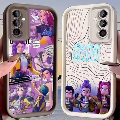 KPop D-Demon H-Hunters Case for Samsung Galaxy A53 A50 A50S A36 5G A35 A34 A33 A32 A30 A26 A24 A23 A22 A20 A16 A15 A14 4G Cover