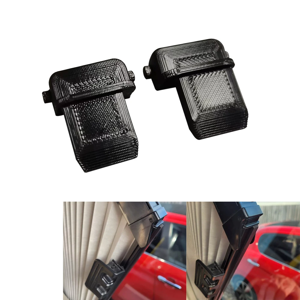 2pcs RV Parts RV Camping Vehicle Cab Louver Hinge Repair Kit For Bailey Ducato Remifront Motorhome Cab Blind Hinge Repair Kit