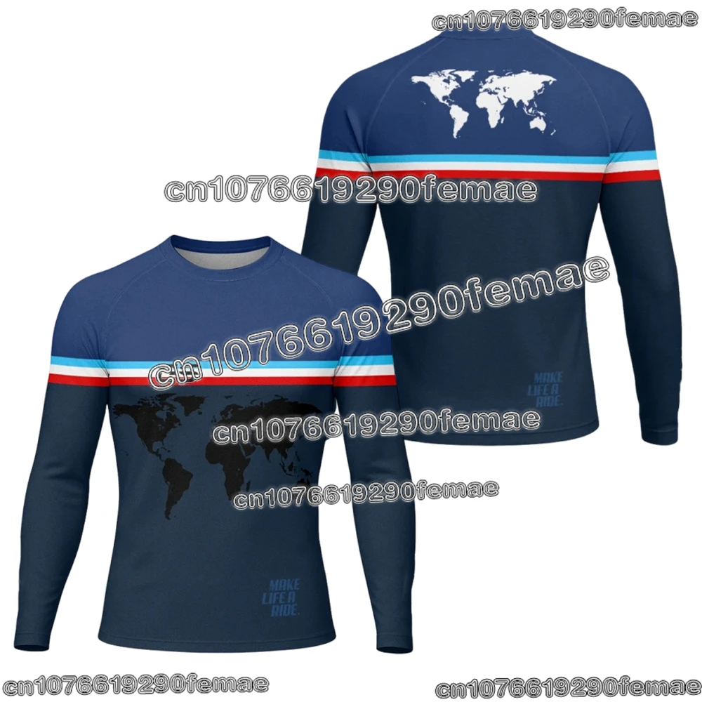

New GS Adventure Motorrad Style Long Sleeve Casual Top Breathable Outdoor Riding Shirt For Motorcycle Touring Travel Biker Men