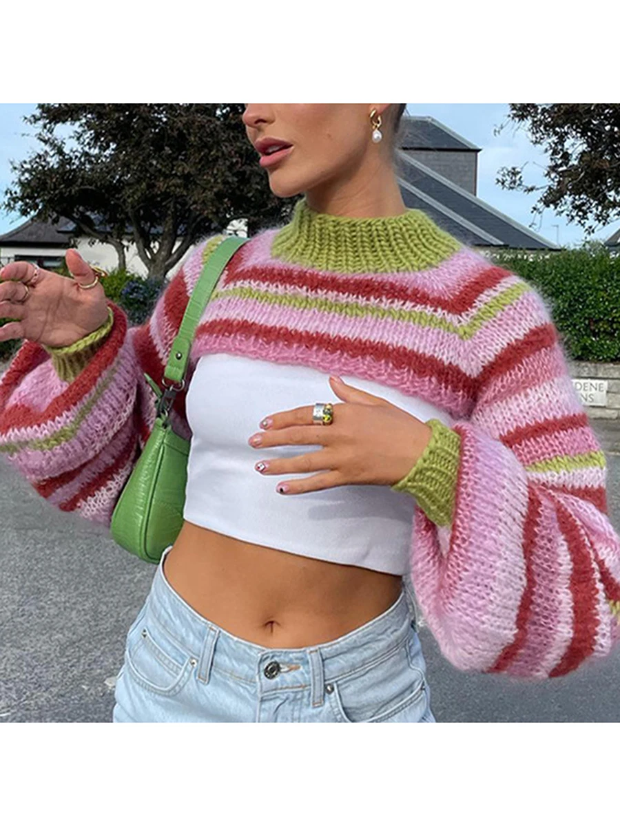 Womens Crochet Y2k Sweaters Knit Hollow Out Long Sleeve Casual Solid Color Pullover Vintage Fairy Grunge Tops Streetwear