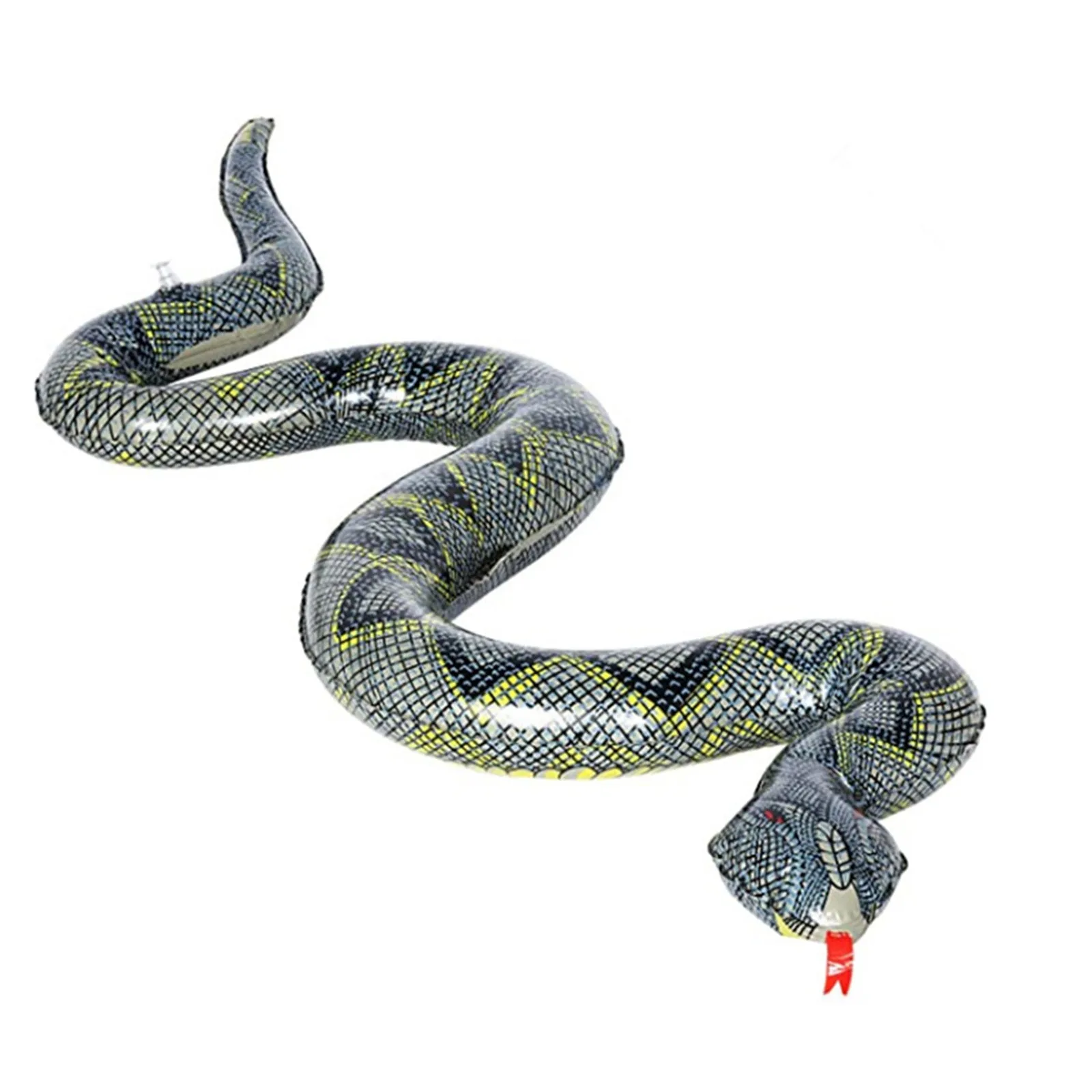 Halloween Garden Lawn Ballons Props Bionic Inflatable Simulated Snake Balloon Party Trick Games Toys Python Props