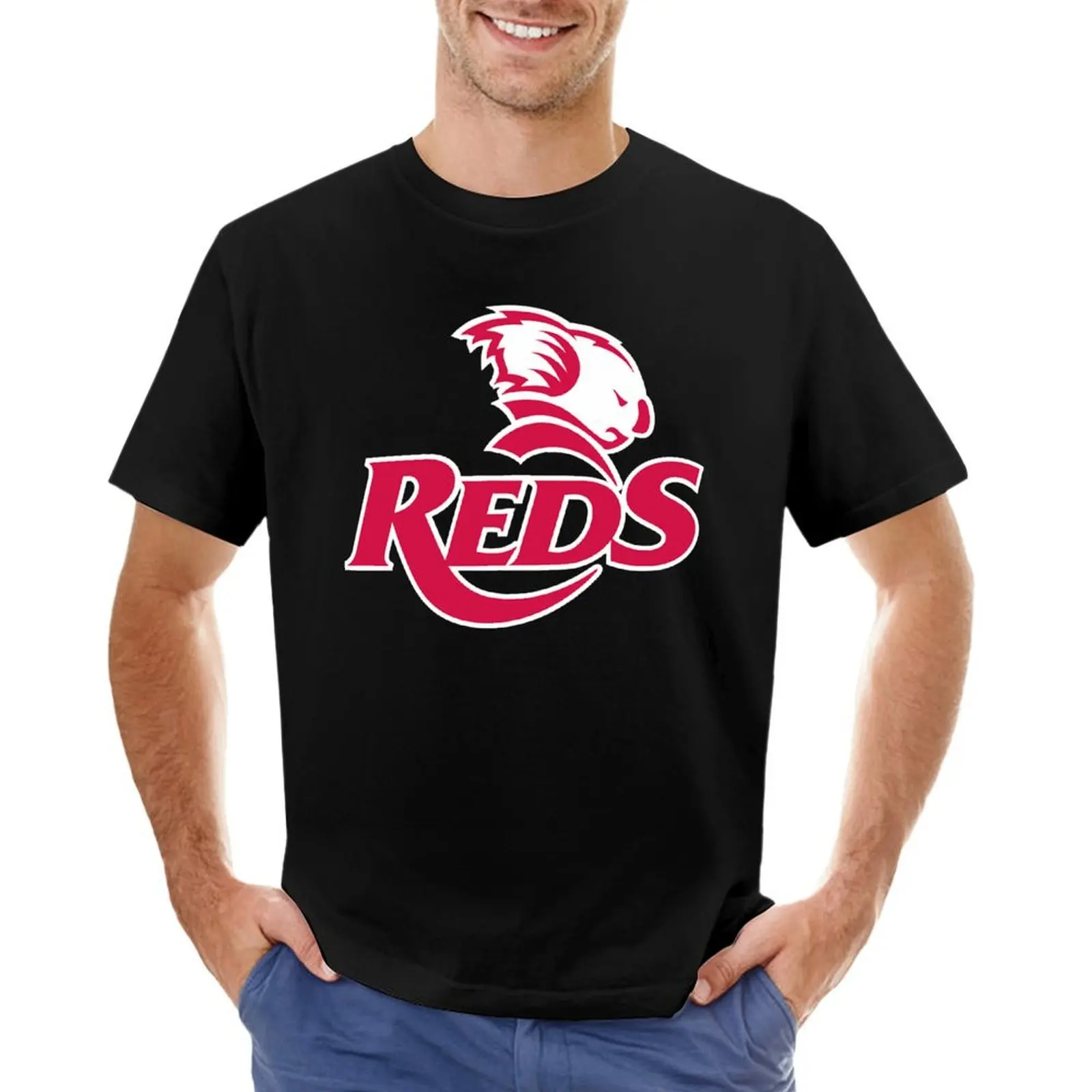 Reds-queensland Essential T-Shirt Aesthetic clothing summer tops men t shirts