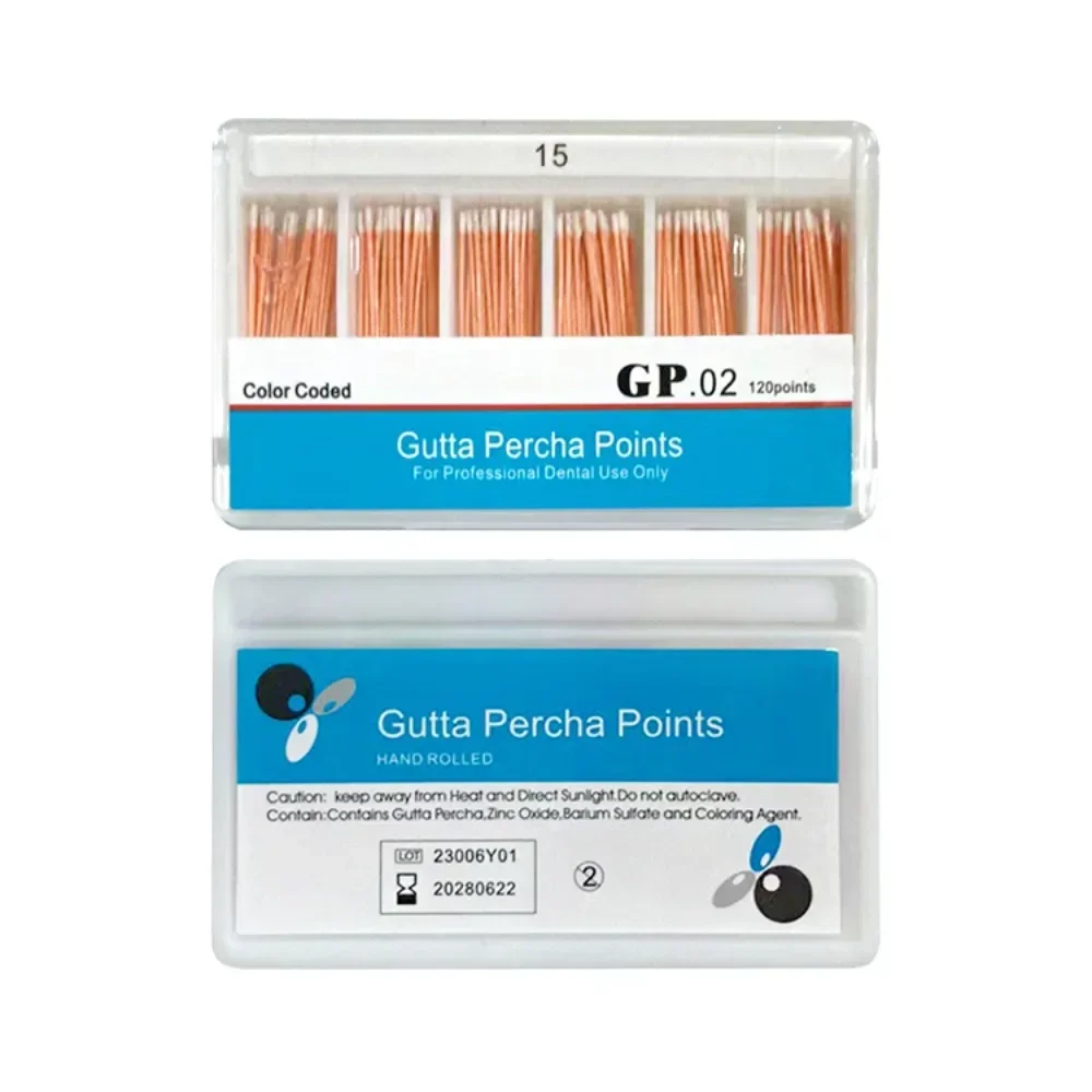 1Box Dental Supplies Gutta Percha Points Dentist Products Dental Materi #15-40/F1/F2/F3 GP Material Endodoncia AG