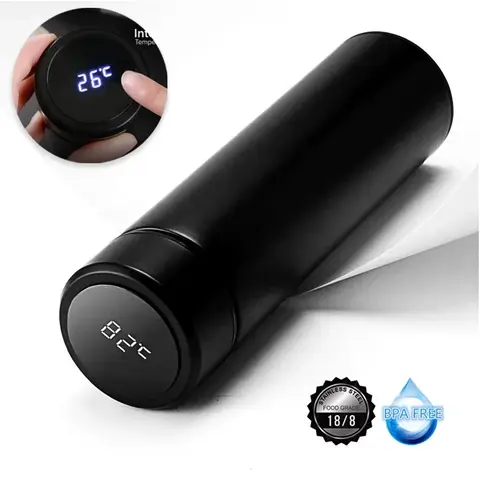 Thermal Water Bottle 500ml with LED Display abay