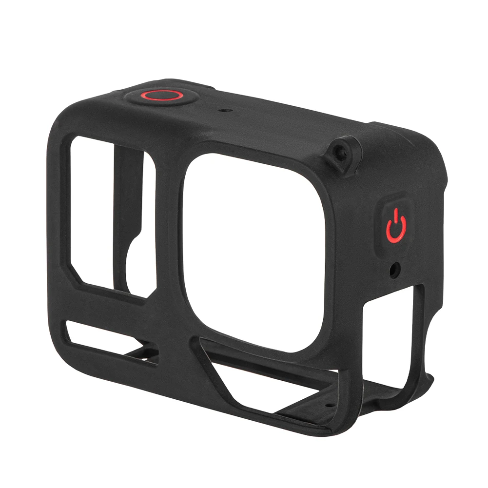 For Insta360 Ace Pro 2 Silicone Protective Case Cover Shockproof Silicone Case Frame Case Lens Cap Camera Protection Accessories