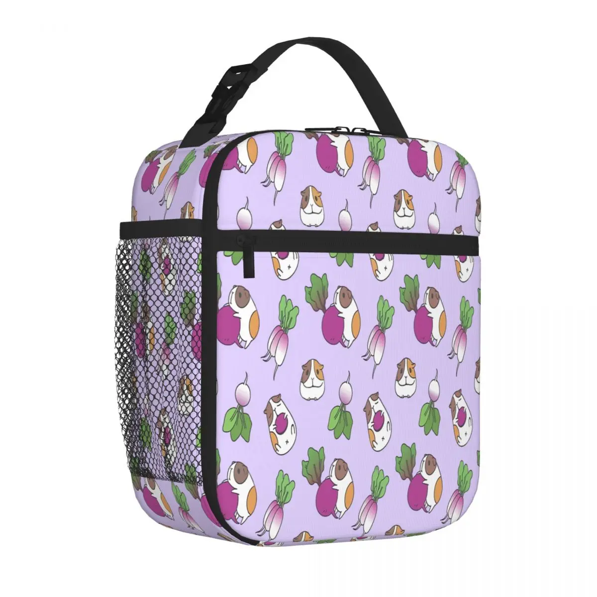 Hot Sale Guinea Pig Pattern Rugged Leakproof Lunch Bag Urban Commute Lunch Tote