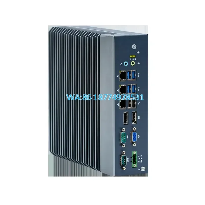 Wmwmnu for I5-8400 Mini PC 16GB RAM DDR4 Fanless Embedded Computer 2DP 1VGA 4USB3.0 2USB2.0 Industrial Desktop