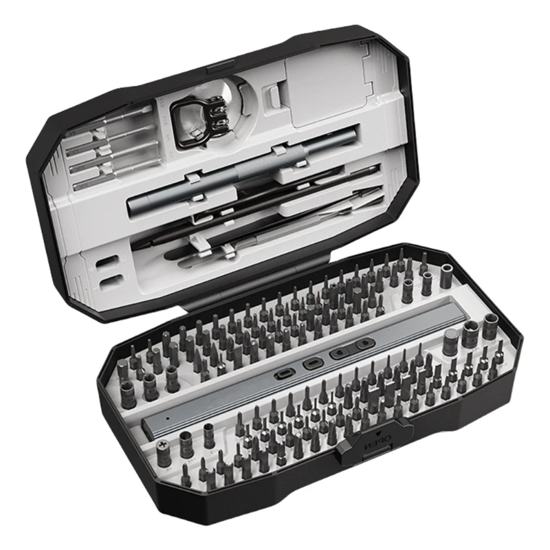 

Y1AD 156 In 1 Electric Screwdriver Set Rechargeable Screw Driver For Phone Laptop
