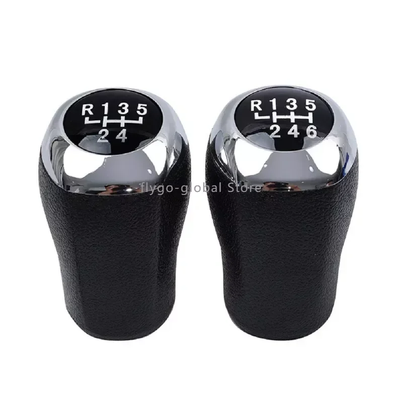 

1PC New Electroplate 5-6 Speed Manual Stick Gear Shift Knob Lever Shifter For Hyundai Elantra GT Accent Solaris Avante MD I30