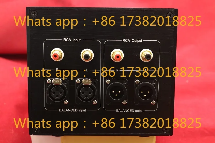 Xidian 111C input cow passive front stage into finished product 600 ohms: 600 ohms, balanced and RCA input and output