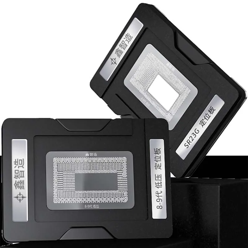 BGA Reballing Stencil Kit For Macbook CPU 4th/5th/6th/7th/8th/9th Generation SR32S/SRGM9/G31428/SR2EN/SR23G/SR2C4/300 series