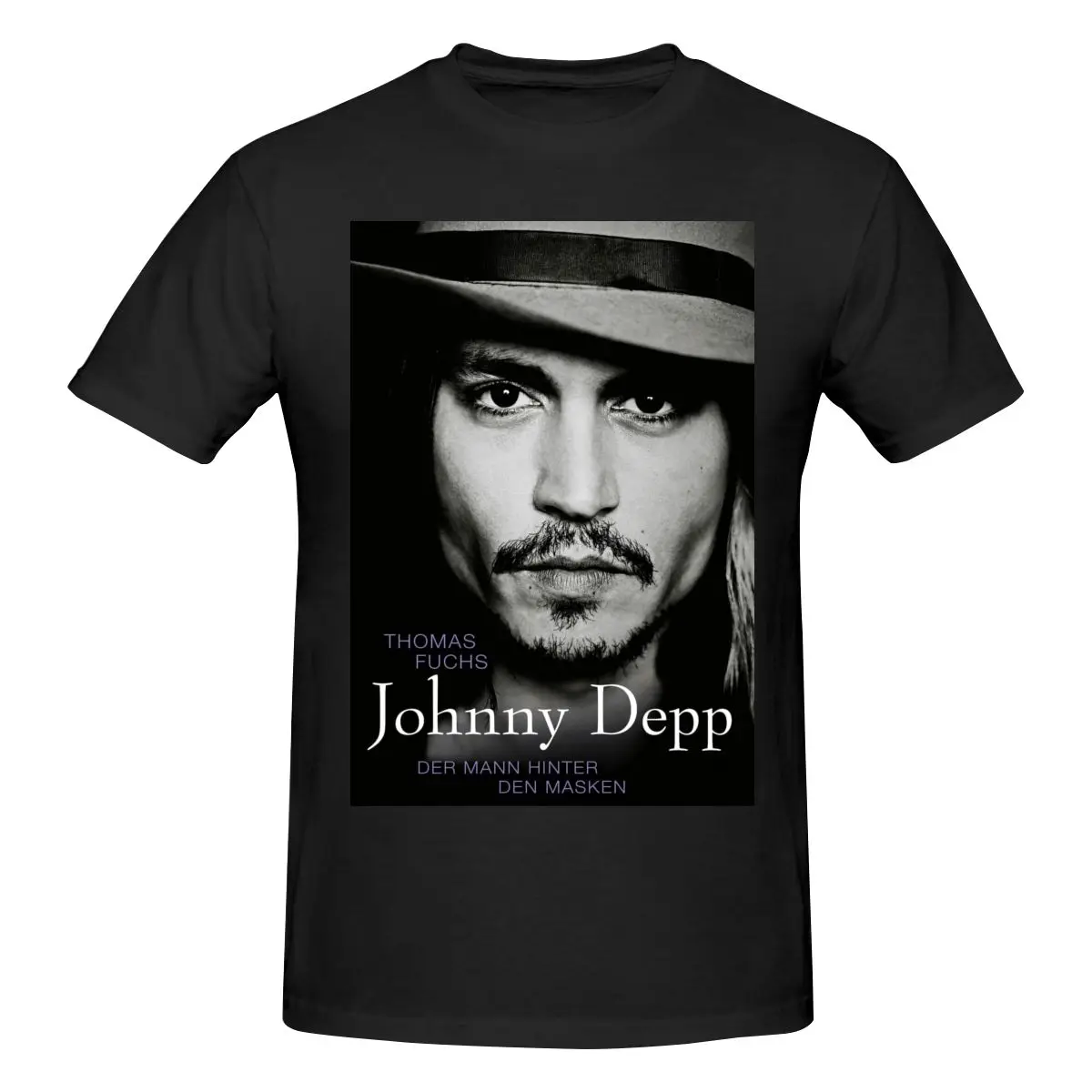 Johnny Depp Men\'s Classic Unisex Cotton T-Shirt for Men & Women, Classic Tee