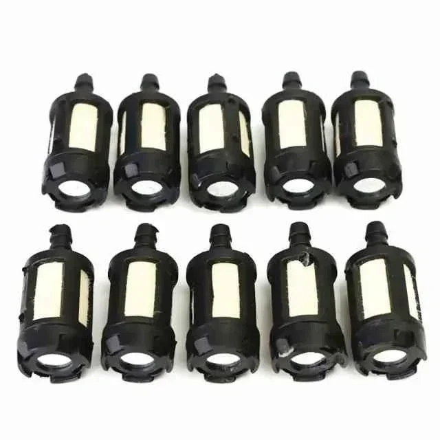 Imagem -02 - Geral Filtro de Combustível para Gasolina Maquinaria de Jardim Aparador de Relva Motosserra 10 Pcs