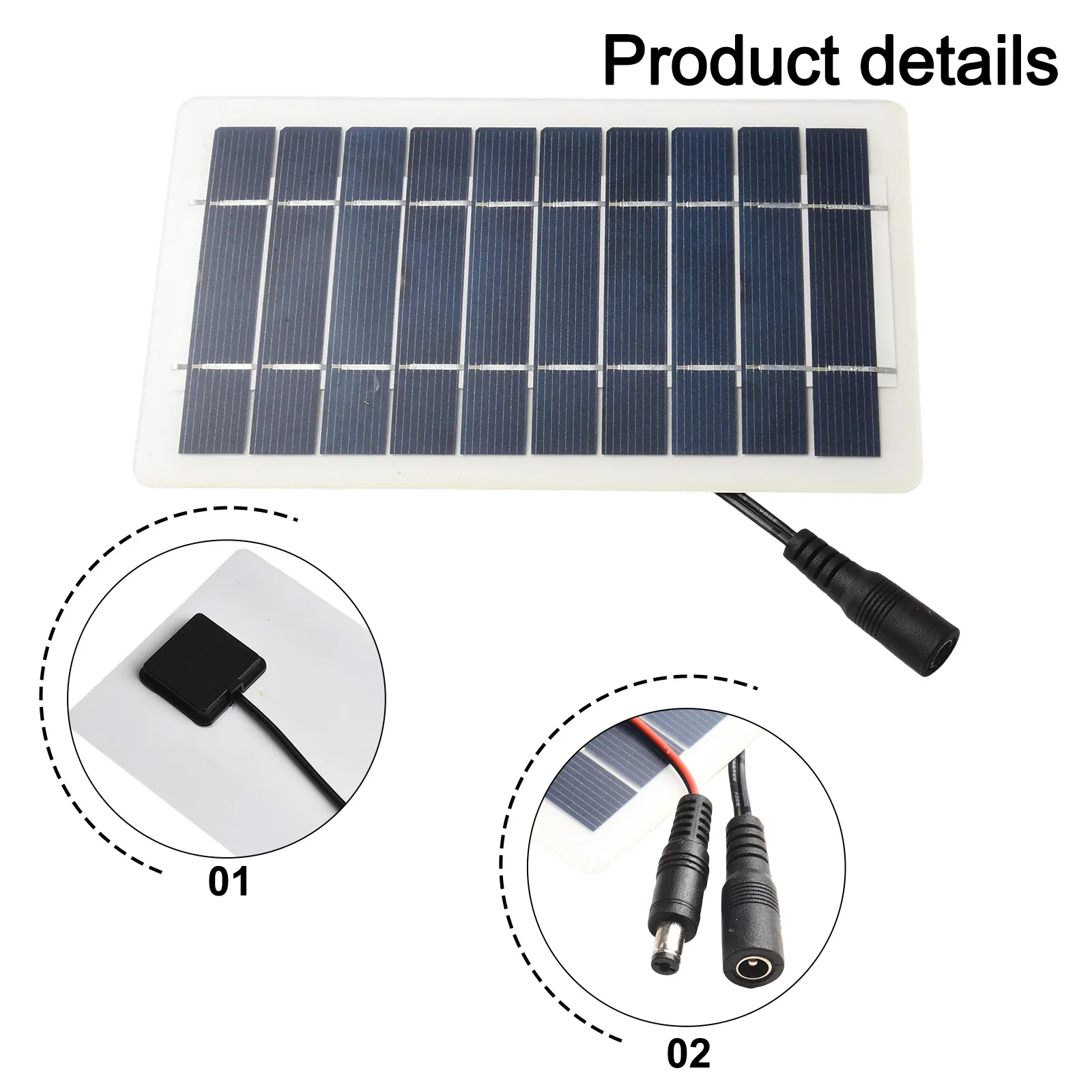 

4-дюймовый вытяжной вентилятор 12 В, вентилятор на солнечной энергии, наружная экспозиция, устойчивый и экологически чистый для дома, для автофургона