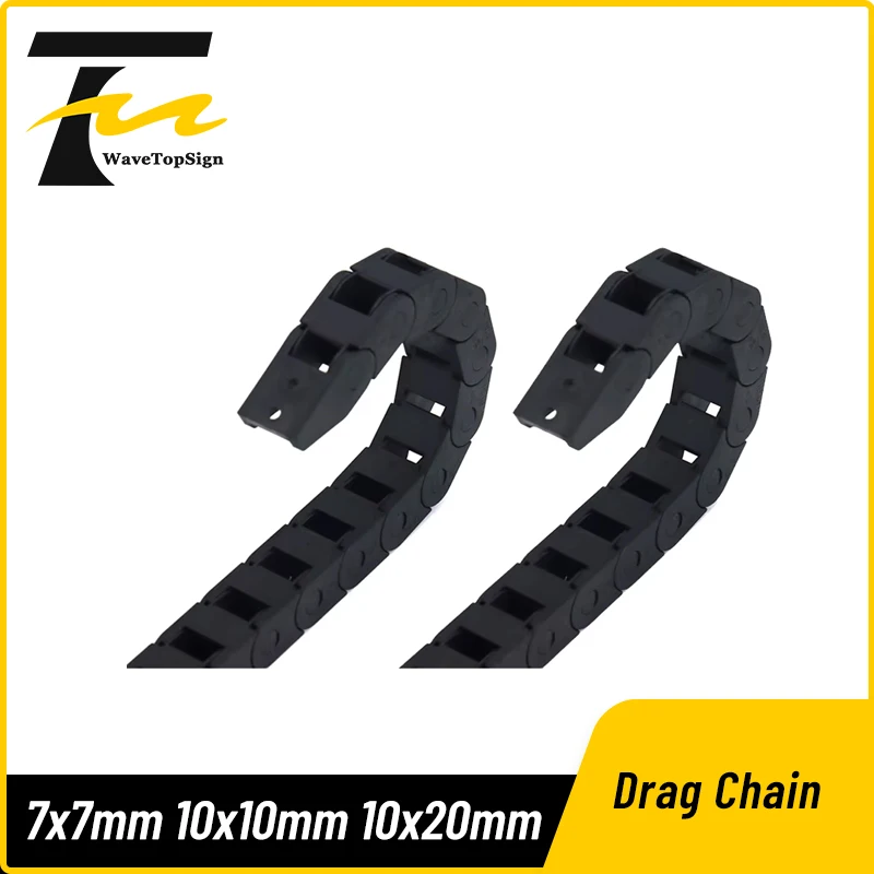 3D printer Accessories Drag Chain 7x7mm 10x10mm 10x20mm Suitable for I3 Printer Nylon Plastic Tank Chain