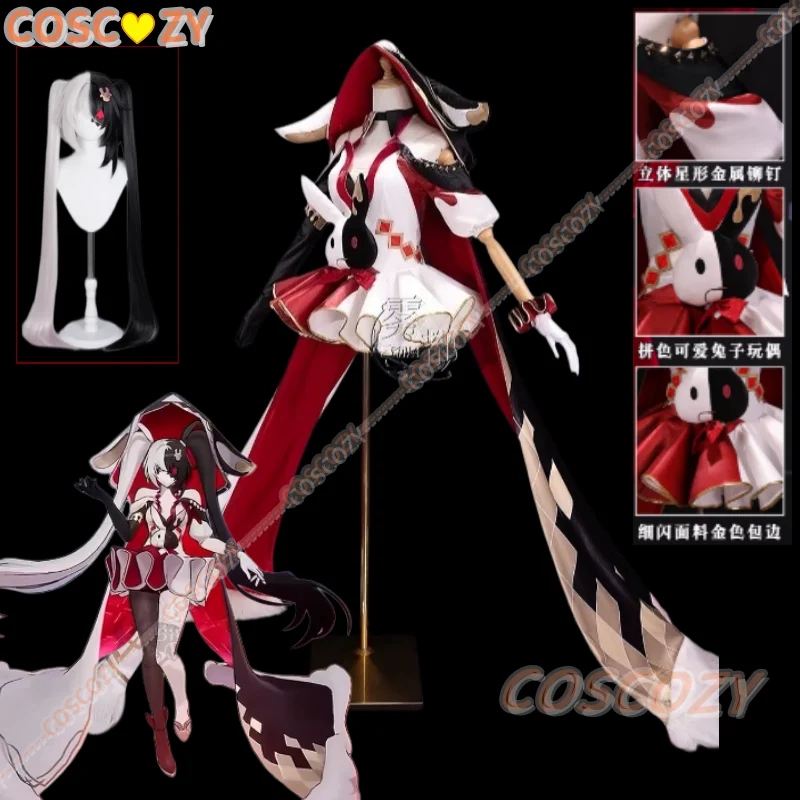 

Honkai Star Rail Sparxie Cosplay Costume Wig Dress Cloak Mask Headwear Sparxie Sparkle Halloween Party for Women Girls