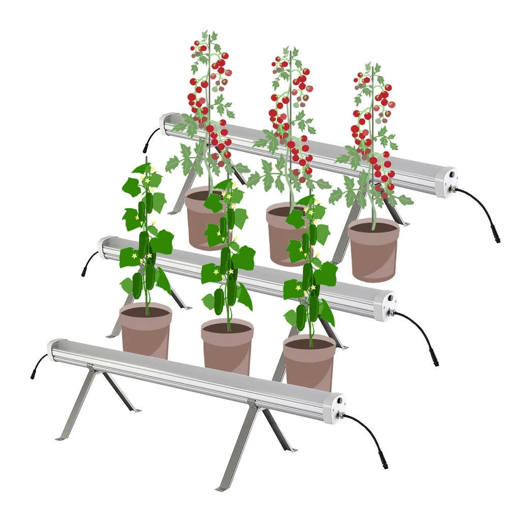 100W & 120W LED Plant Grow Light Root & Bottom Fill Growth Light Indoor Tissue Culture Light Tube in Red & Green Emittance