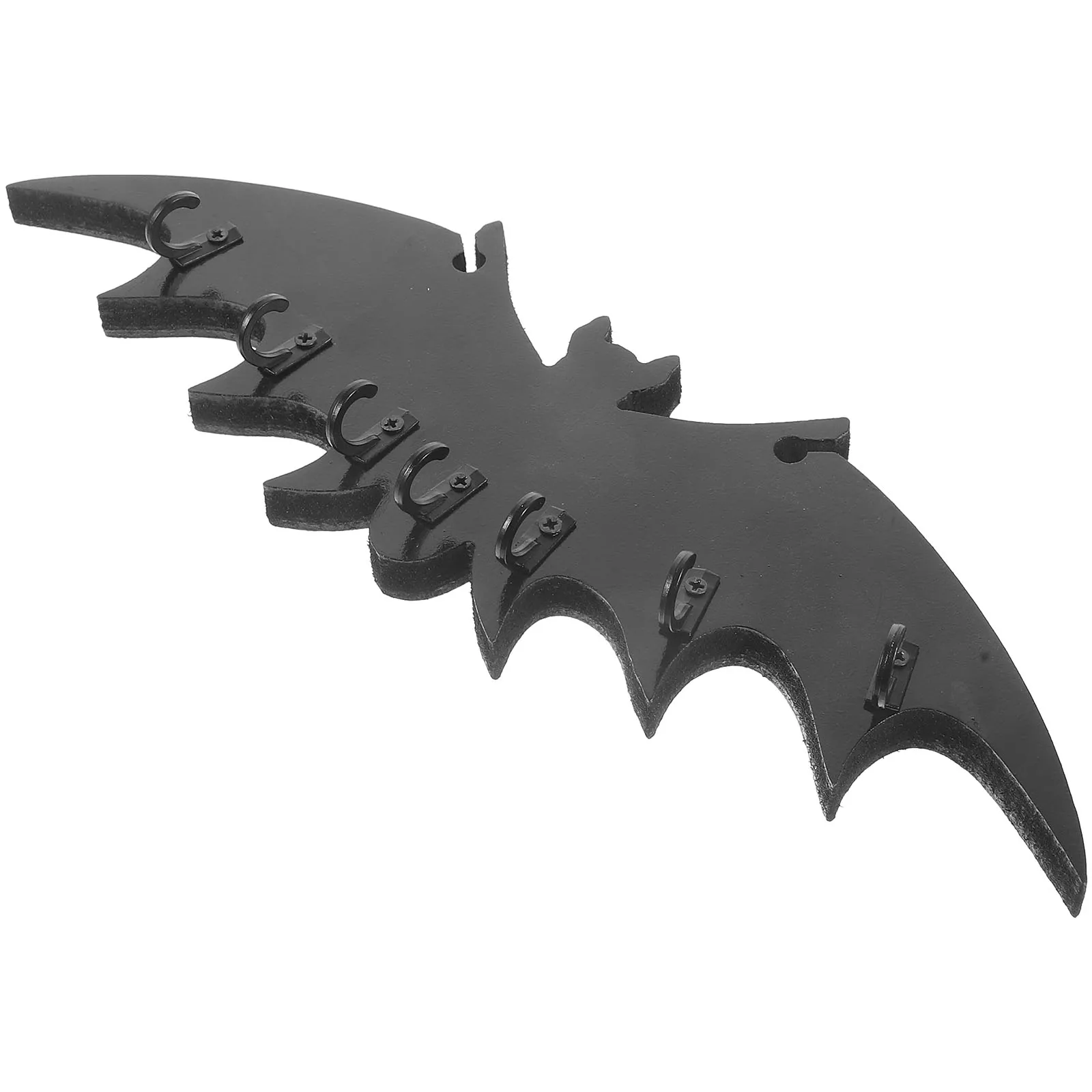 

Bat Hook Decoration Black Wall Hangers Key Hooks Hanging Racks Towel Rack Coat Hook Wall Mount Hooks Storage Solution