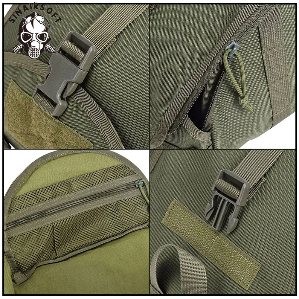 Tactical Helmet Bag Airsoft Fast Helmet Cover MICH Helmet Anti-virus Carrier Mask Bag Outdoor Storage Molle Bag Gear