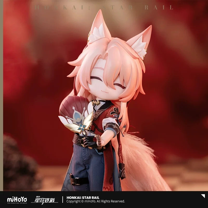 miHoYo/Honkai: Star Rail - Figuras de acción articuladas, coleccionables y regalos festivos del anime oficial del juego Jiaoqiu