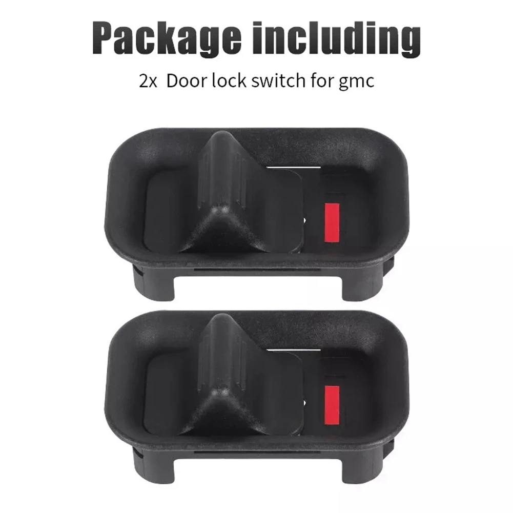 Super Sale 15172121 Car Left+Right Side Door Lock Slide Knob Switch Button for Chevy GMC Escalade 99-07