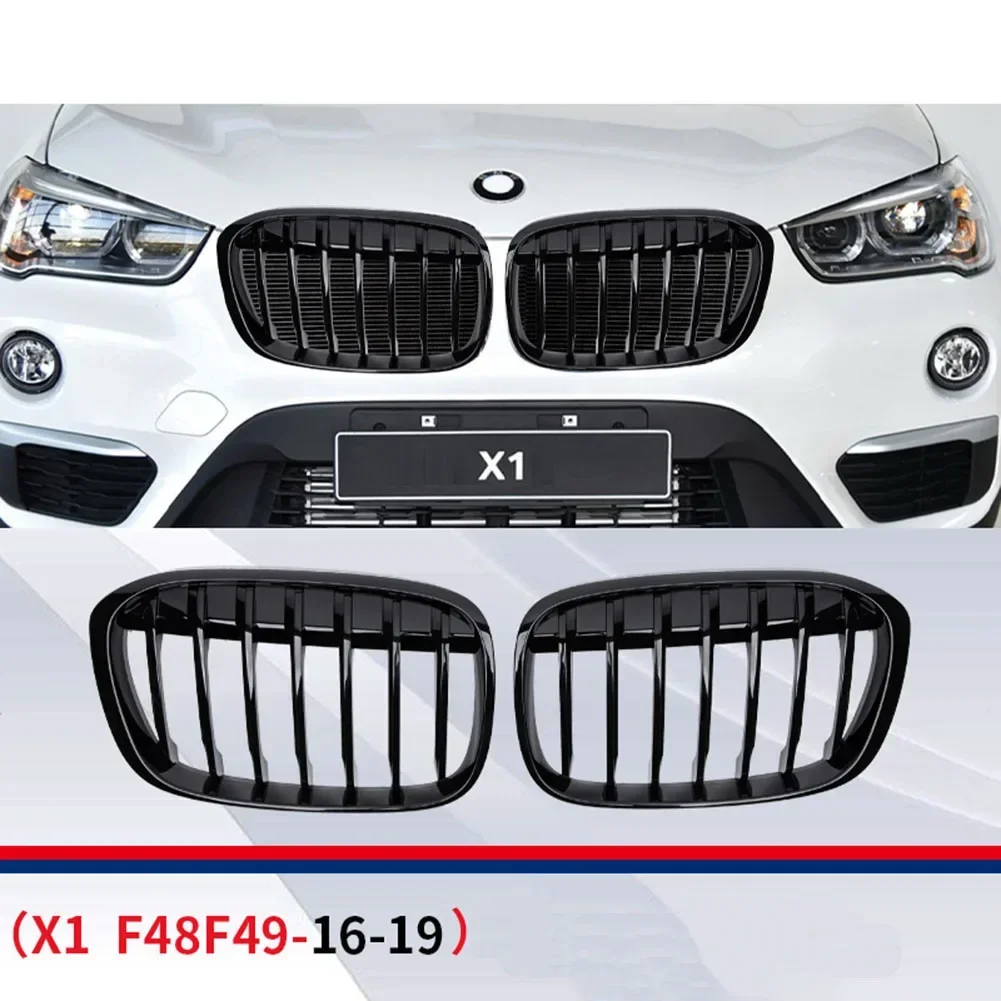 

Спортивная решетка радиатора для BMW X1 F48 F49 2017-2019, замена, ABS-пластик