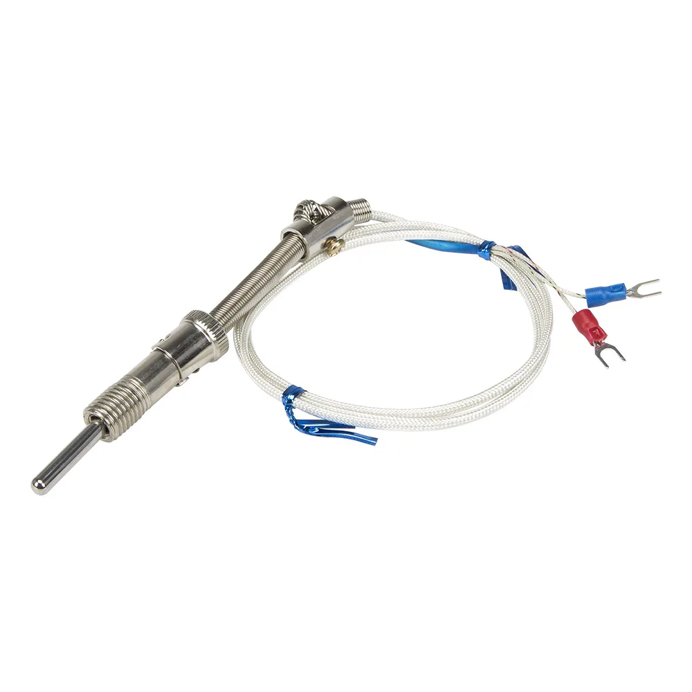 

FTARS01 K E type 1m fibreglass braided cabel M12 pressure spring 32mm sleeve length thermocouple temperature sensor