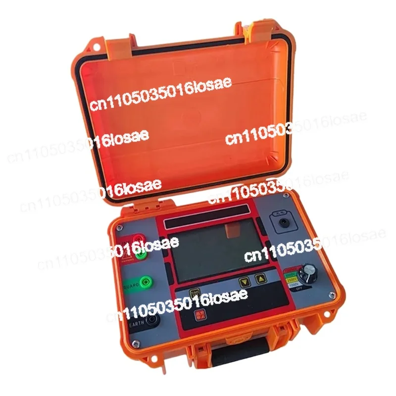 5kv/10kv High Voltage Automatic Digital Ohm Meter Megameter Electrical Testing Meter Megohmmeter Insulation Resistance Tester