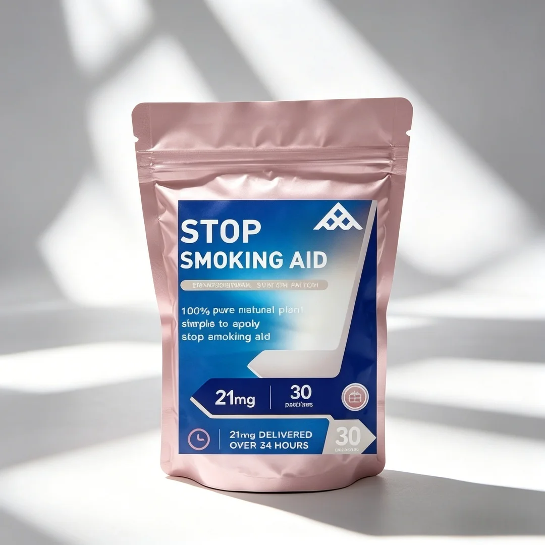 Hot sale 21mg Stop Smoking Transdermal Patches (30 Count) – 1-Month Supply Easy Effective Quit Aid free shipping
