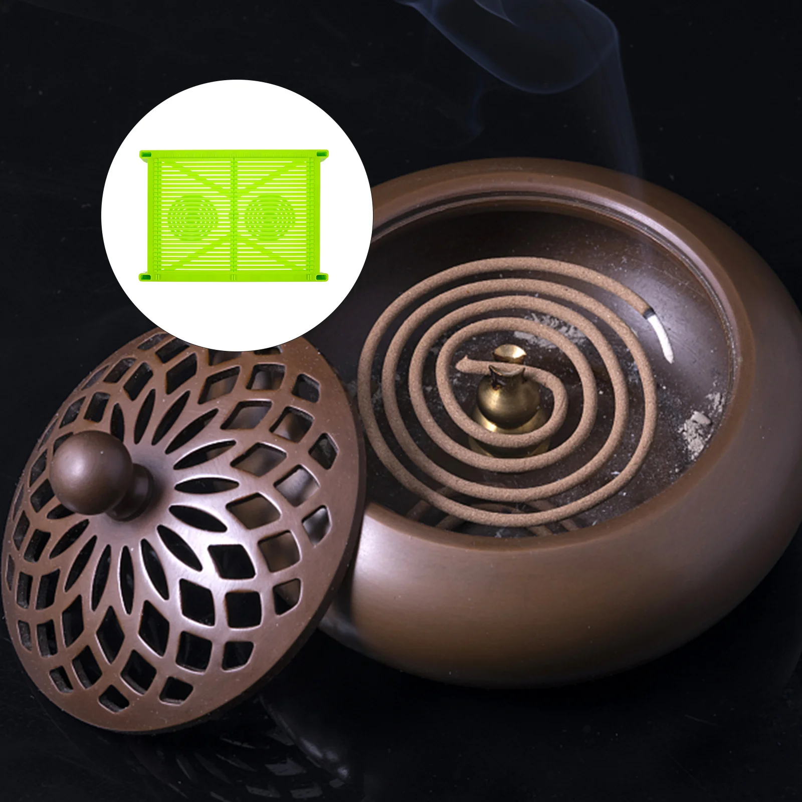 

DIY Incense Holder Durable Plastic Drying Screen Easy Clean Portable Lightweight Perfect Tool Incense Ceremony Kit