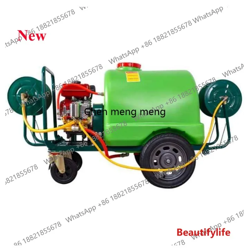 A55 Hand-pushed diesel agricultural sprayer orchard garden disinfection misting machine