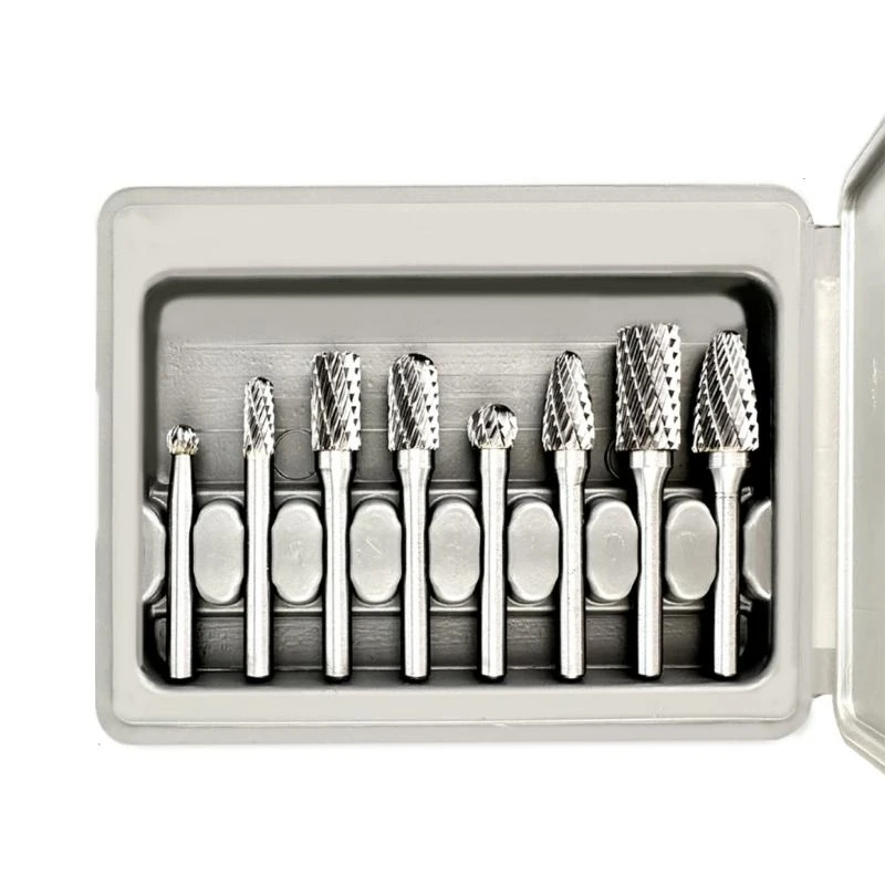 

8Piece Burr Bit Set High Hardness for Precisions Grinding