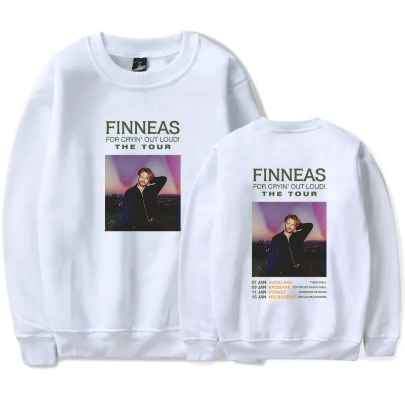 Finneas For Cryin Out Loud The Tour Long Sleeve Crewneck Sweatshirt Merch For Women/Men Unisex Winter Fashion Streetwear