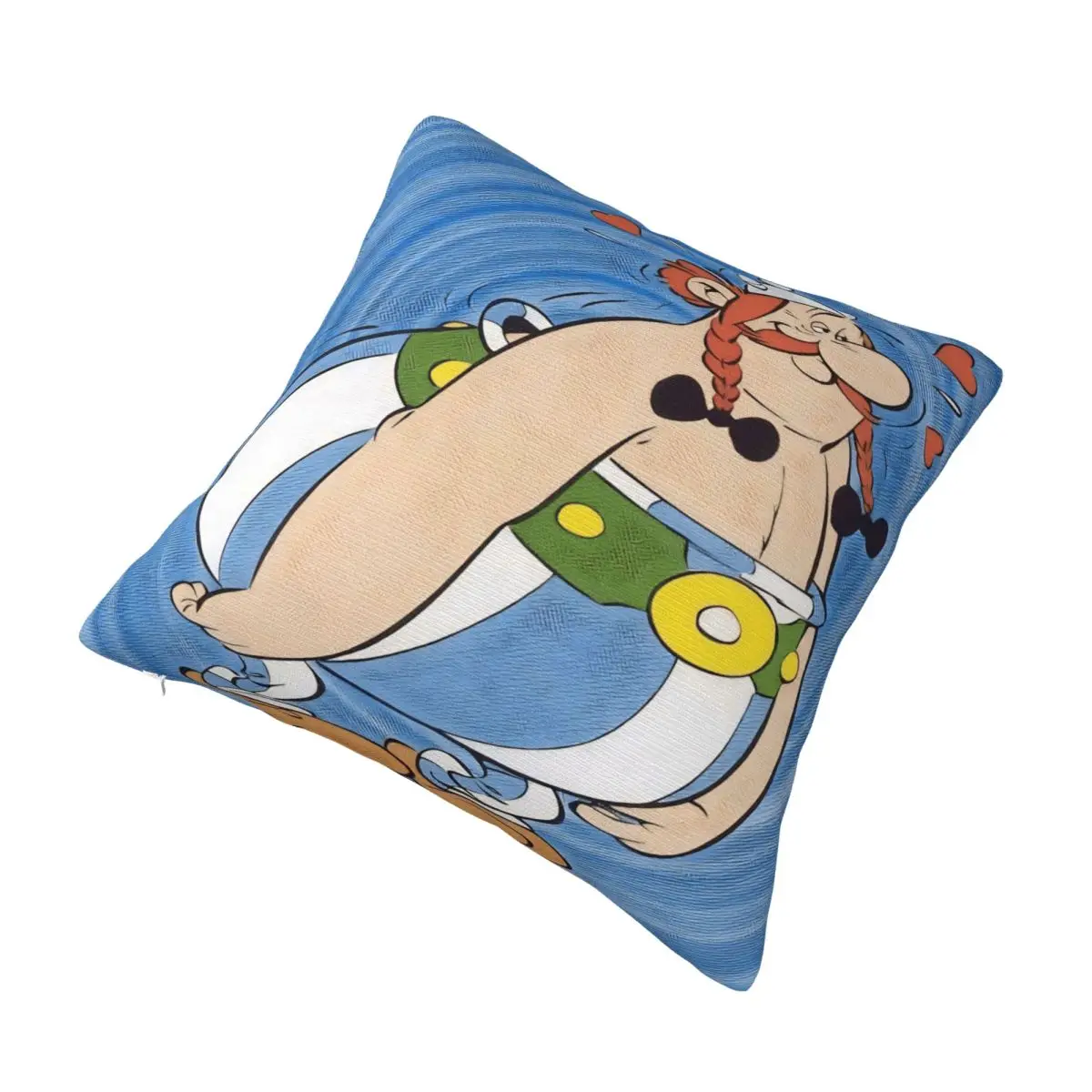 A-Asterix O-Obelix كيس وسادة Kawaii وسادة غطاء البوليستر الجرافيك غطاء الوسادة سادات ل أريكة غرفة نوم ديكور المنزل #3