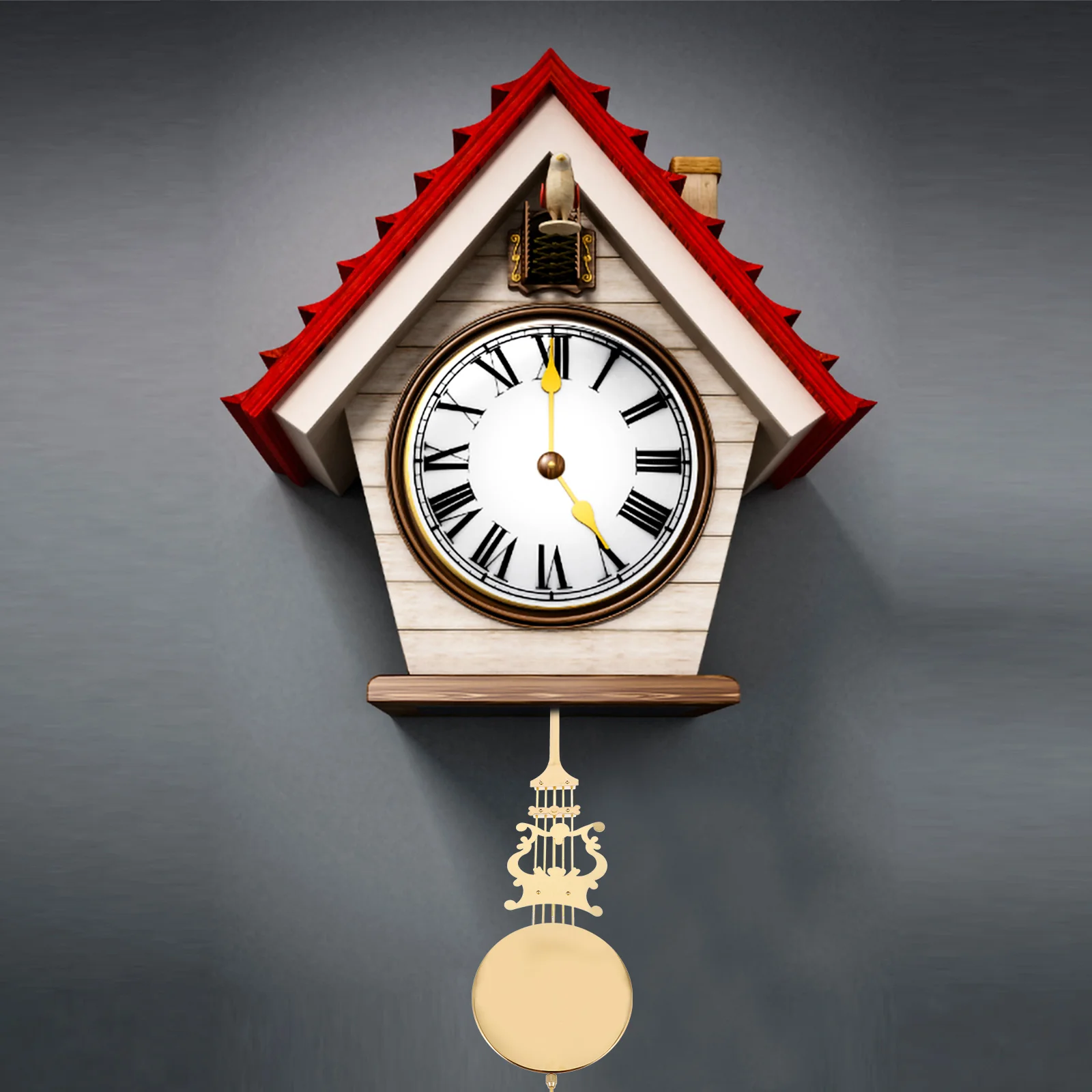 

Pendulum Accessories Clock Parts Silver Iron Replacement Mechanism