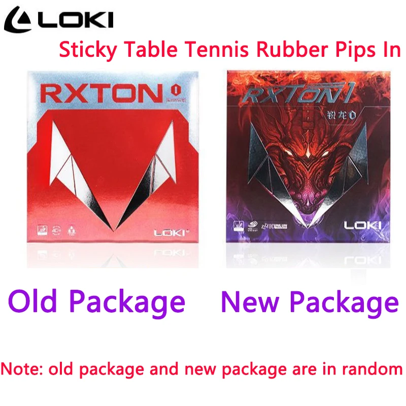 

LOKI RXTON 1, настольный теннисный резиновый лист, полулипкие петли для прыщей, быстрая атака, высокая эластичность, губка KUNKLUN, тренировочные резинки
