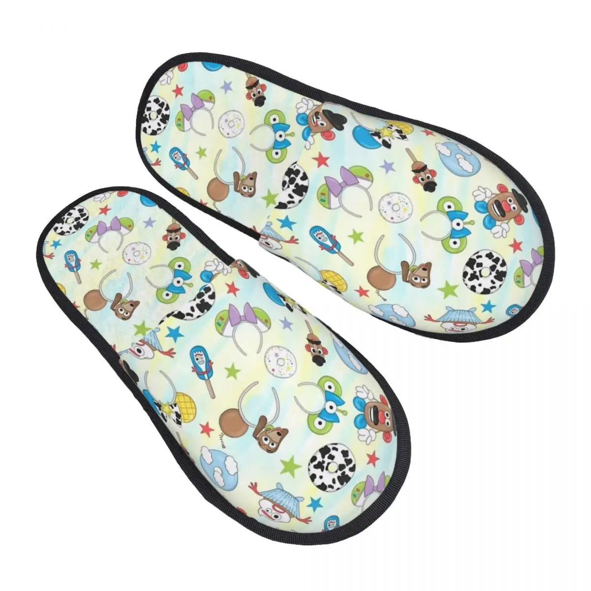 

Домашние хлопковые тапочки «История игрушек» в стиле «Чужойцы» для спальни, мягкие шлепанцы из пены с эффектом памяти, противоскользящие