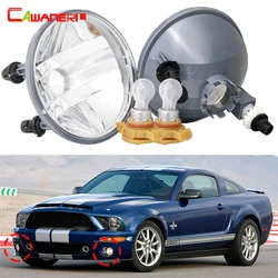 1 Pair Car Front Fog Light with PSX24W Halogen Bulb For Ford Mustang Bullitt, Shelby GT, Shelby GT500, Shelby GT500KR 2007-2014