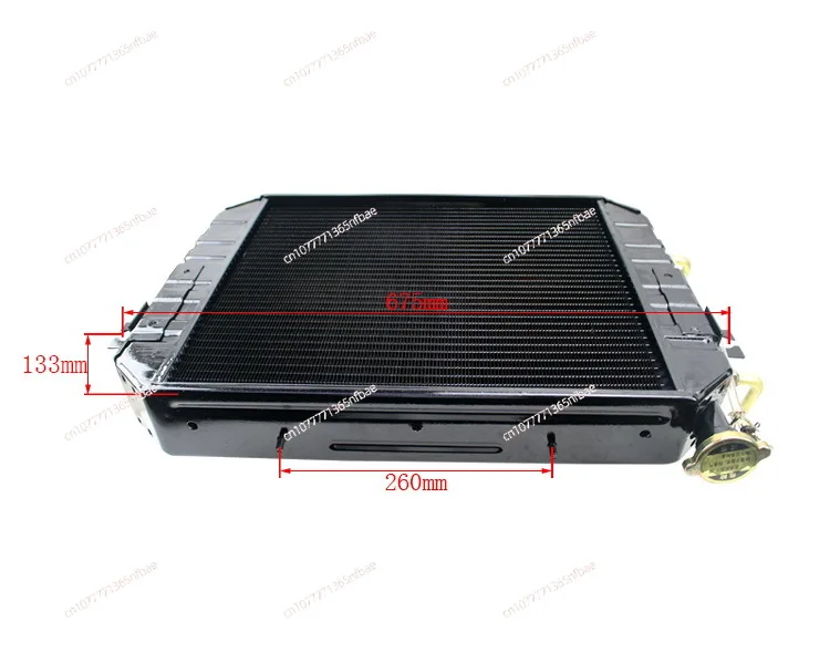 

Forklift Accessory 16410-23070-71 Oil Cooler, Hydraulic Copper Radiator for 5FD30 1DZ 1Z/4Y