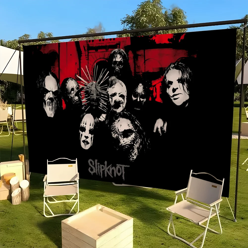 Band S-Slipknot Iowa flag Decoration Outdoor Picnic Party Art Hanging Home Camping Party Banner Best sellers