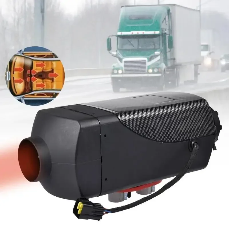 Car Air Heater 12V/24V8KW Diesel Heater with Remote Parking Heater Suitable for RV Trailer Camping Vehicle Equipment Accessories