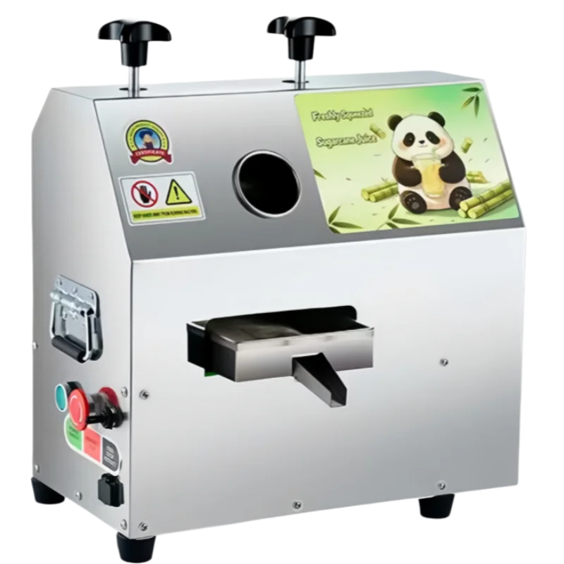 New Small Electric LY-250B Sugar Cane Juicer Stainless Steel High Efficiency Sugarcane Juice Making Machine For Commercial Shop