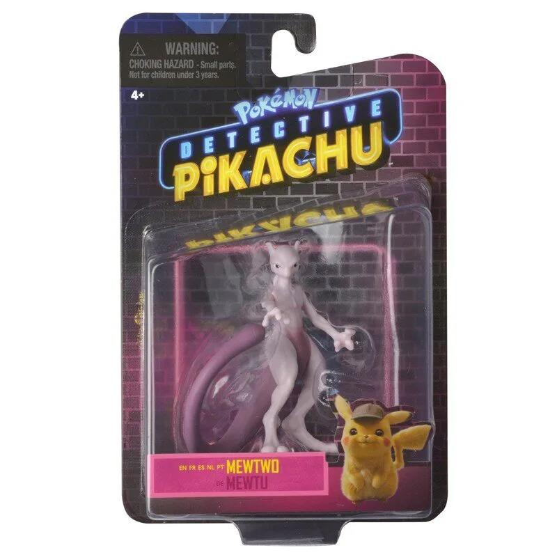 ORIGINAL  Action Figure Mr.Mime Pikachu Psyduck Bulbasaur Anime Figures Exquisite Modeling Restore Model